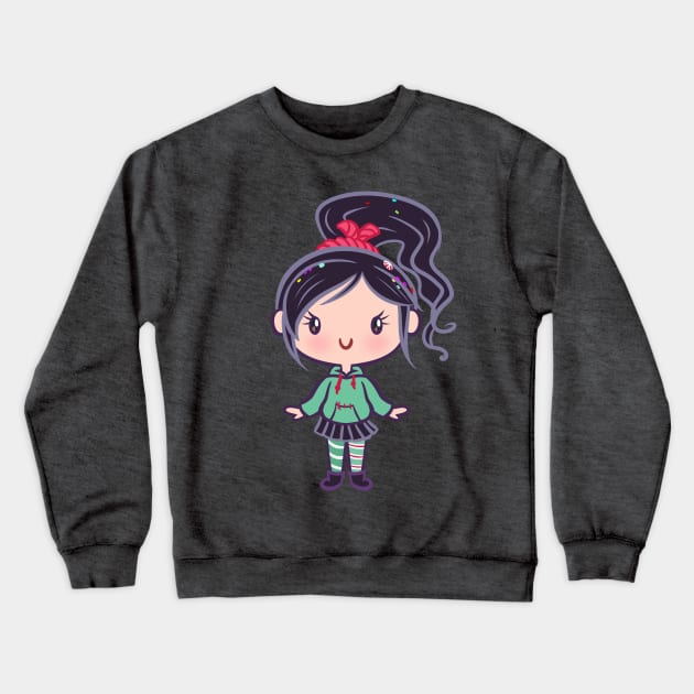 Sugar Racer CutiE Crewneck Sweatshirt by Ellador